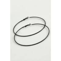 İnce Boru Metal Halka Küpe 8-9-10 cm