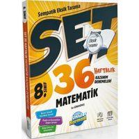 8. Sınıf Matematik SET 36 Haftalık Kazanım Denemeleri Ünlüler Yayınları
