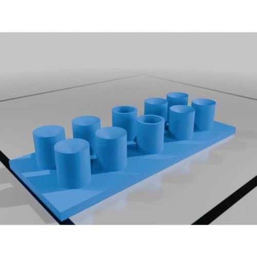 Mermer Şapka Standı V1 3D Baskı (Bu ürün Sadece Plastik parçadır - Almadan Önce Soru Sorabilirsiniz)