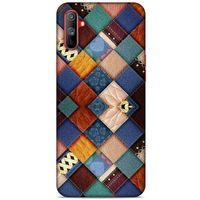 Oppo Realme C3 Kılıf Patchwork (31) TPU Kılıf Karışık Renkli