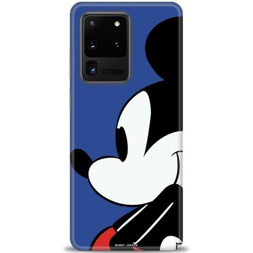 Samsung Galaxy S20 Ultra Kılıf HD Baskılı Kılıf - Micky Mouse + Tam Ekran Koruyucu