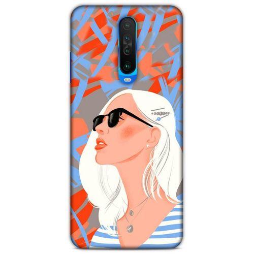 Lopard Xiaomi Redmi K30 5G Uyumlu Kılıf Sürreal Yüzler ♀ (13) Silikon Kap Baskılı