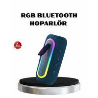 Mini Mavi Bluetooth Hoparlör Şık Görünüm Ve Taşınabilir Güçlü Ses