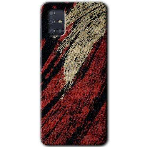 Galaxy A51 Kılıf HD Desen Baskılı Arka Kapak - Kumaş Deseni 6