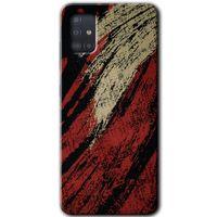 Galaxy A51 Kılıf HD Desen Baskılı Arka Kapak - Kumaş Deseni 6