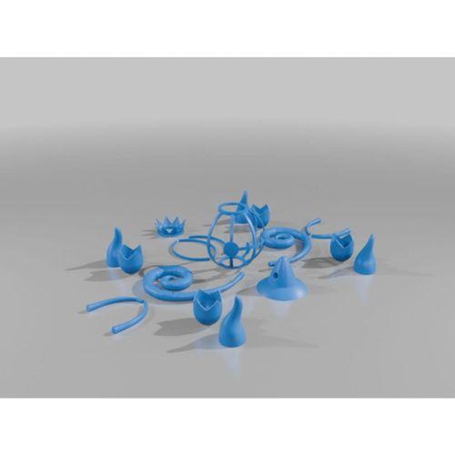 Chandelure Asma Lamba (Bu ürün Sadece Plastik parçadır - Almadan Önce Soru Sorabilirsiniz)