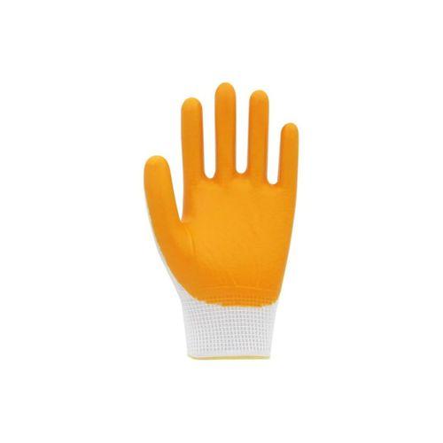Pn5 Sarı Iş Eldiveni Polyester No:10 Örme Nitril Beybi Royaleks Group - 6 Çift