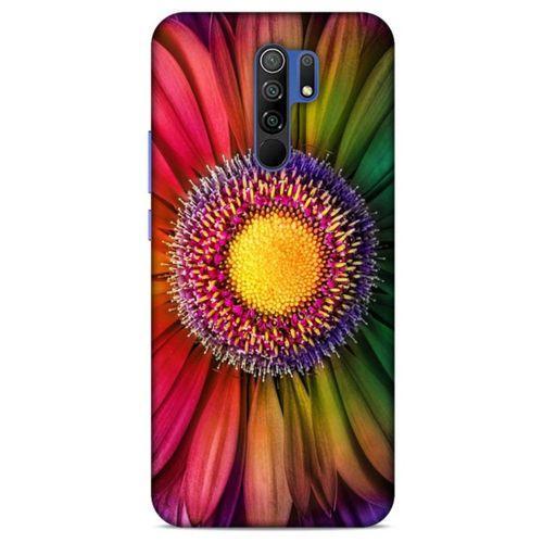 Xiaomi Redmi 9 Uyumlu Kılıf Mor Delisi (38) Neo Hybrid Kılıf Rainbow
