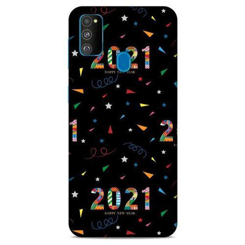 Yılbaşı Süsleri 06 Samsung Galaxy M30s Kılıf Silikon Kapak