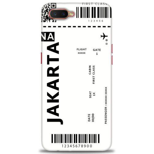 Oppo RX17 Neo Kılıf HD Baskılı Kılıf - Jakarta + Tam Ekran Koruyucu