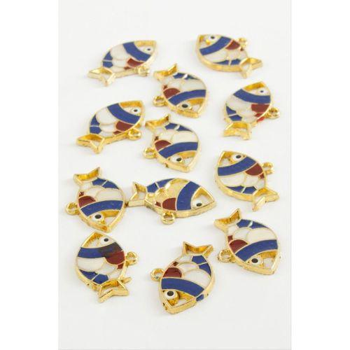 Balık Tek Kulp Mineli Bileklik ve Kolye Ucu Aparatı 1 Adet