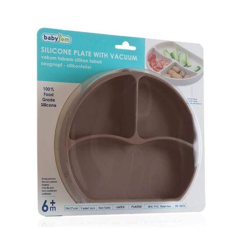 BabyJem BabyJem Silikon Tabak 715 Mocha