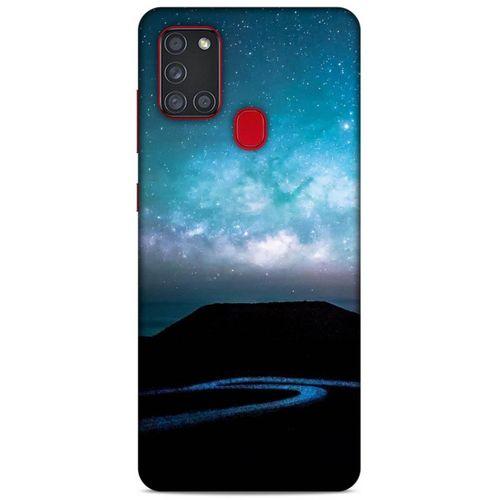 Lopard Samsung Galaxy A21s Uyumlu Kılıf Gece'S (19) Kılıfları Cam Göbeği