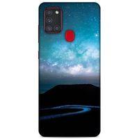 Lopard Samsung Galaxy A21s Uyumlu Kılıf Gece'S (19) Kılıfları Cam Göbeği