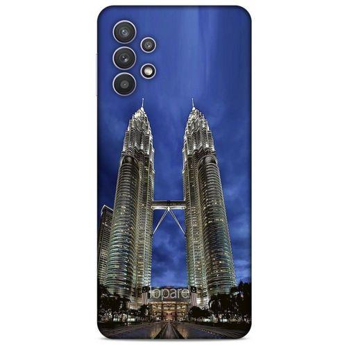 Lopard Samsung Galaxy A32 Uyumlu Kılıf Dünya Mimarisi (20) Koruyucu Kılıf