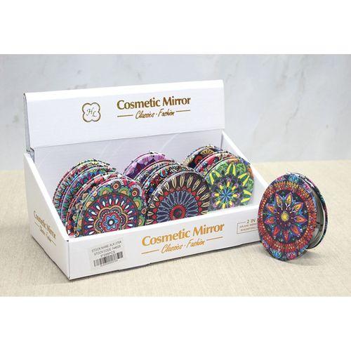 Taşlı El Aynası Oval İnce