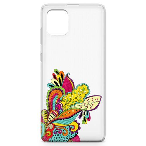 Samsung Galaxy A81 Kılıf Hint Süsleri Arka Kapak Koruma Desenli Full Koruyucu