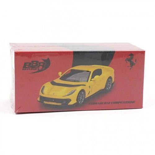 Eğitici Oyuncak Mini GT 1/64 BBR Ferrari 812 Competizione Giallo Modena