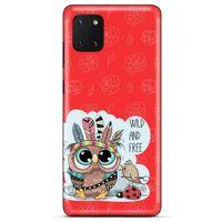 Animax Kırmızı Kızılderili Baykuş Huawei Y5P Kılıf Desenli Silikon