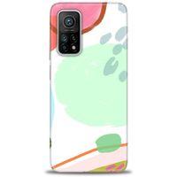 Xiaomi Mi 10T Kılıf HD Baskılı Kılıf - Benekli + Tam Ekran Koruyucu