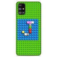Lopard Samsung Galaxy M31s Uyumlu Kılıf BloX (21) Koruyucu Kapak J Harfi