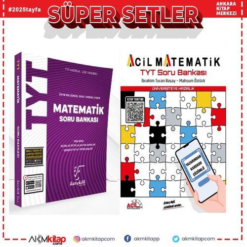 TYT Matematik Soru Bankası 2 Kitap Set