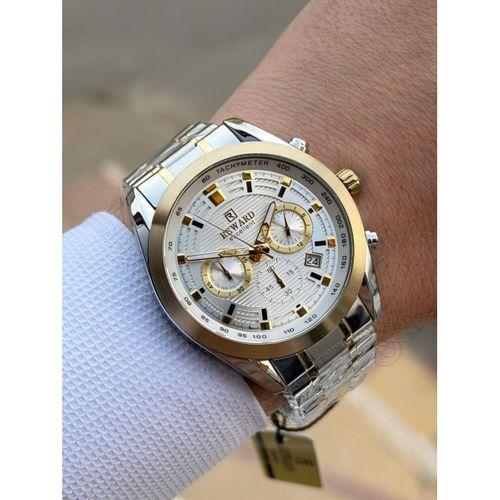 Reward İç Kadran Fonksiyonları Aktif Çelik Kordon 5 Atm 2 Yıl Garantili Erkek Kol Saati FT.GL.M10.3