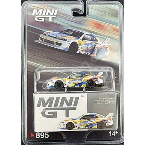 Mini GT Nissan LB-Super Silhouette S15 SILVIA #555 2023 Formula Drift Japan 895 BL