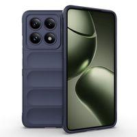 Xiaomi 14T Kılıf Esnek TPU Oyuklu Arka Yüzey Tasarımlı Zore Etnik Silikon Kapak