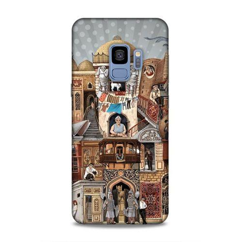Samsung Galaxy S9 Uyumlu Kılıf Azarbaijan (49) Ultra Silikon Kılıf Şehir Simgeleri