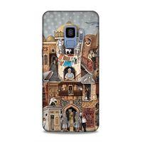 Samsung Galaxy S9 Uyumlu Kılıf Azarbaijan (49) Ultra Silikon Kılıf Şehir Simgeleri