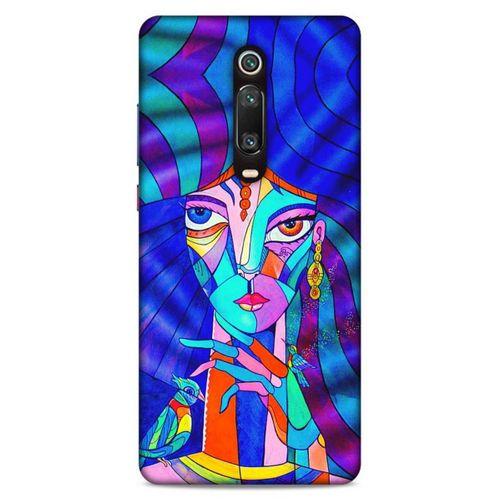 Lopard Xiaomi Mi 9T Uyumlu Kılıf Sürreal Yüzler ♀ (45) Liquid Air Kılıf Baskılı