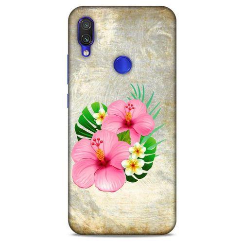 Lopard Xiaomi Redmi Note 7 Uyumlu Kılıf Bahar (17) Tasarım Kılıf Pembe Yeşil