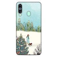 Samsung Galaxy M40 Kılıf Snowix (44) Tough Armor Kılıf Beyaz Açık Mavi