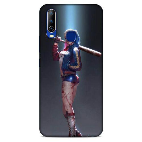 General Mobile GM 10 Uyumlu Kılıf Harley Quinn (14) Lansman Kılıf Antrasit