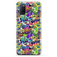 Graffitix (22) Desenli Silikon Kapak Alcatel 3x 2020 Kılıf