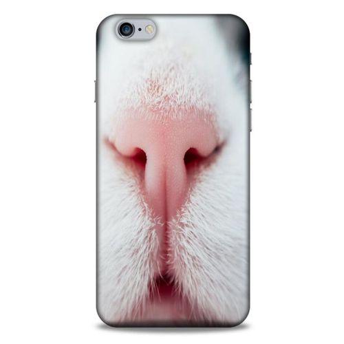 Lopard Apple Iphone 6 Plus Uyumlu Kılıf Kediler (20) Koruyucu Kılıf Şirin Burun