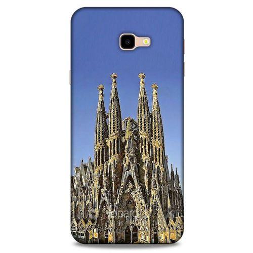 Samsung Galaxy J4 Plus Kılıf Dünya Mimarisi (36) Glitter Kılıf La Sagrada Familia