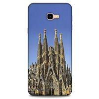 Samsung Galaxy J4 Plus Kılıf Dünya Mimarisi (36) Glitter Kılıf La Sagrada Familia