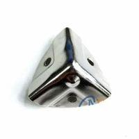 Dekoratif, Kutu, Sandık Köşesi - 35x22 Mm, Küçük, Nikel, 100 Adet