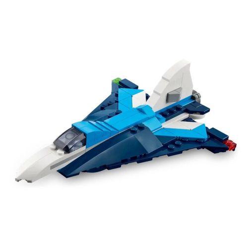 Eğitici Çocuk 31160 Lego Creator 3in1 - Yarış Uçağı 178 parça +7 yaş