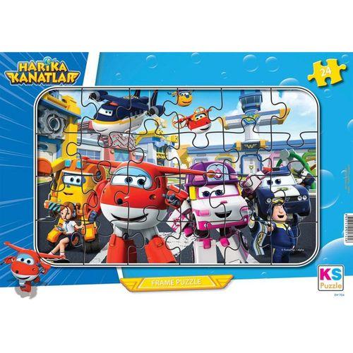 Ks Games 24 Parça Harika Kanatlar Frame  Puzzle