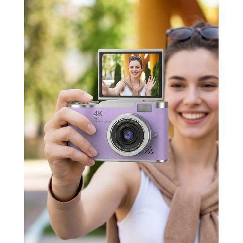 Lk007 Fotoğraf Makinesi Mor