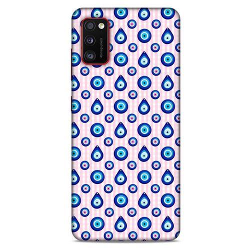 Lopard Samsung Galaxy A41 Uyumlu Kılıf Nazarium (22) Tam Koruma Kılıfı