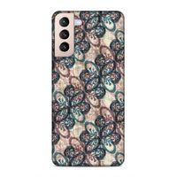 Samsung Galaxy S21 Plus Uyumlu Kılıf Utopia (1) Kılıfı Krem