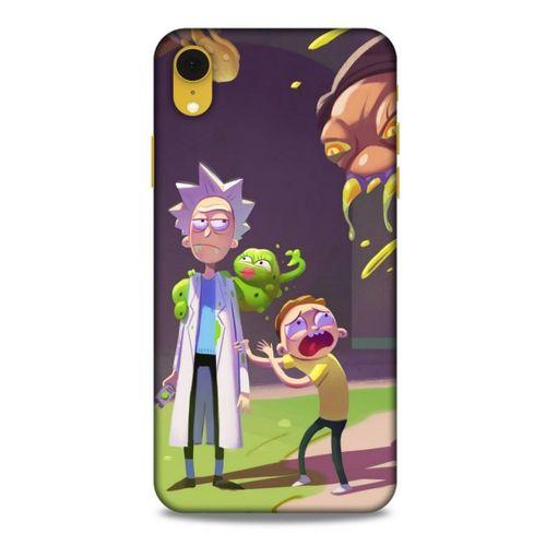 Apple iPhone XR Uyumlu Kılıf Rick And Morty (31) TPU Kılıf Cronenberg Rick