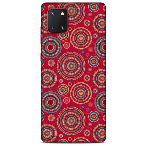 Kazak (42) Desenli Silikon Kapak Samsung Galaxy Note 10 Lite Kılıf