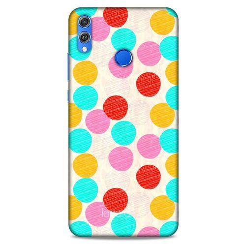 Huawei Honor 8x Kılıf Pastel Renkler (30) Silicone Case Turkuaz Pembe