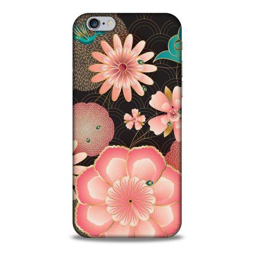 Apple Iphone 6 Kılıf Japonya (21) Koruyucu Kapak Japon Çiçekleri Vilmorin