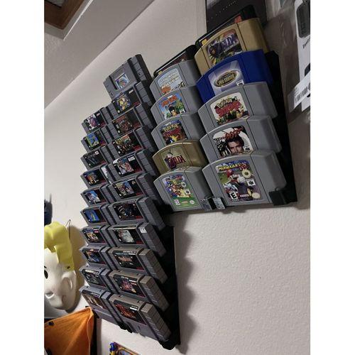 Nintendo Sega Kartuşu Askısız Duvar Montajı - 6903109
